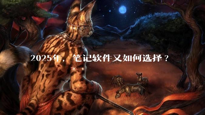 2025年，笔记软件又如何选择?